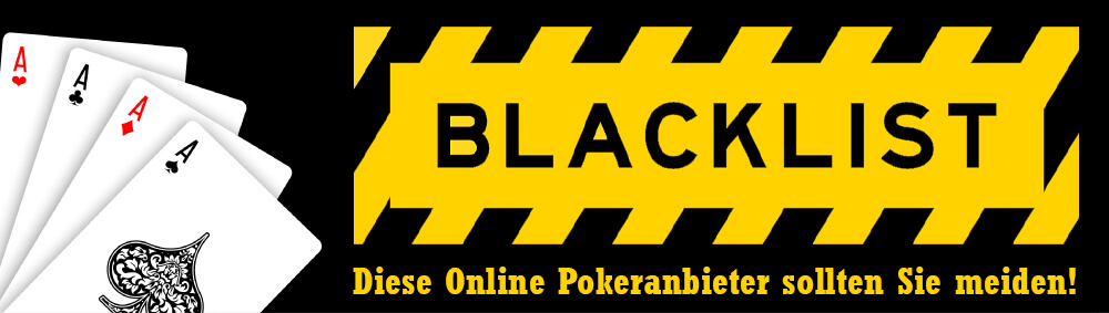 Poker-Anbieter Blacklist